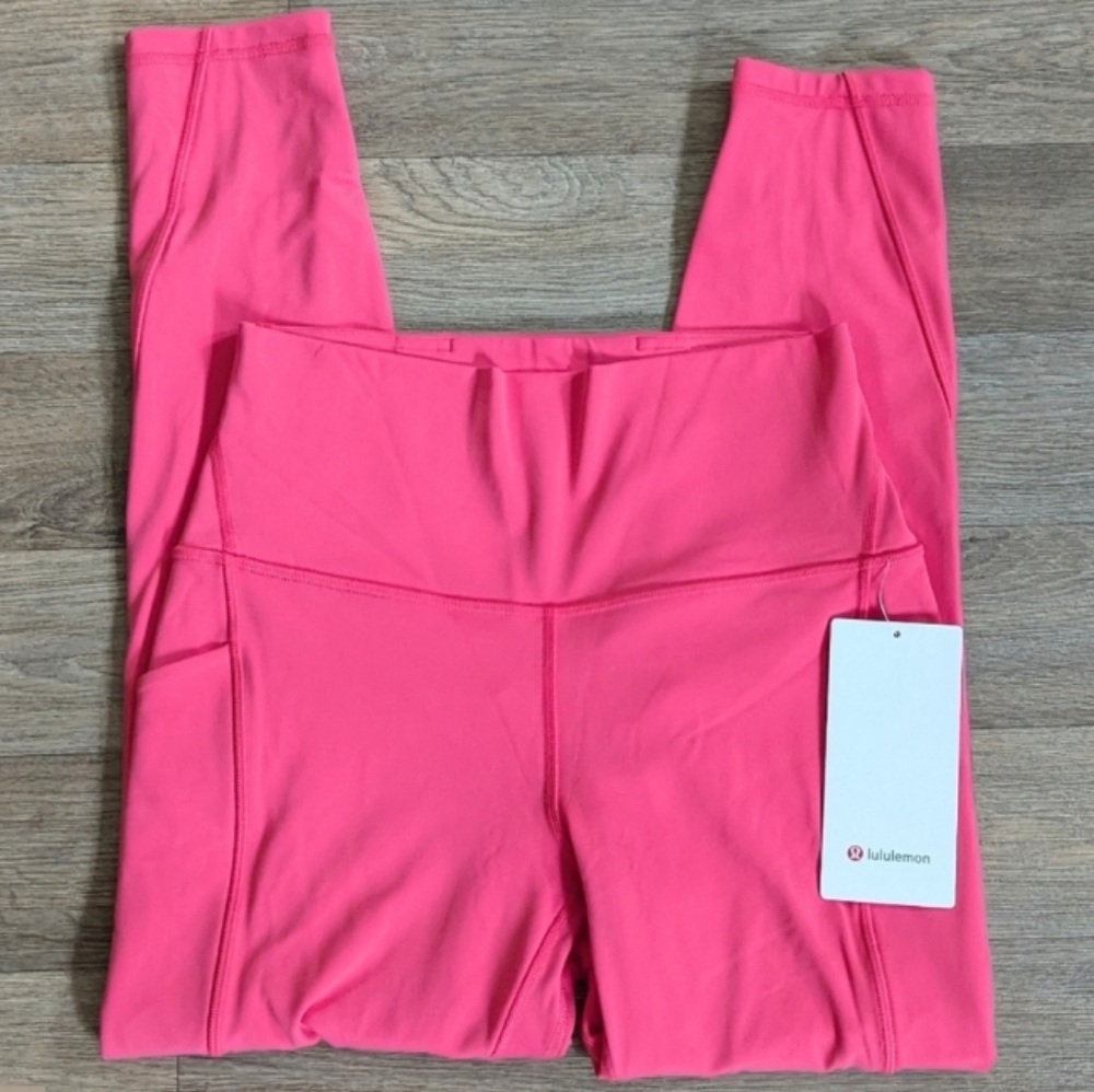 NWT 🍋 Lululemon 🍋  Align 25"  size 2 Glaze pink